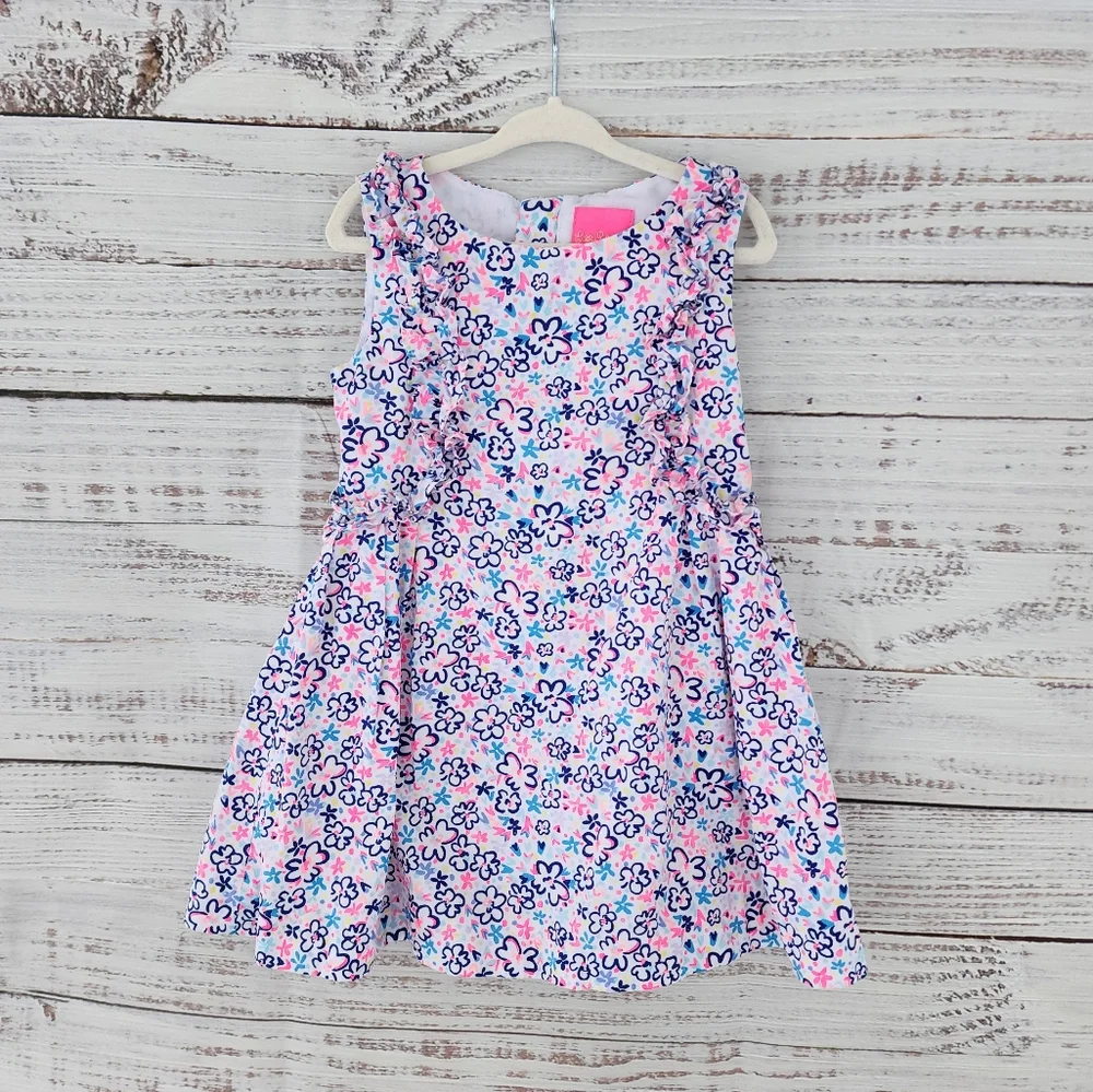 Lilly Pulitzer girl's Amia Ditsy floral dress - Picture 11 of 11